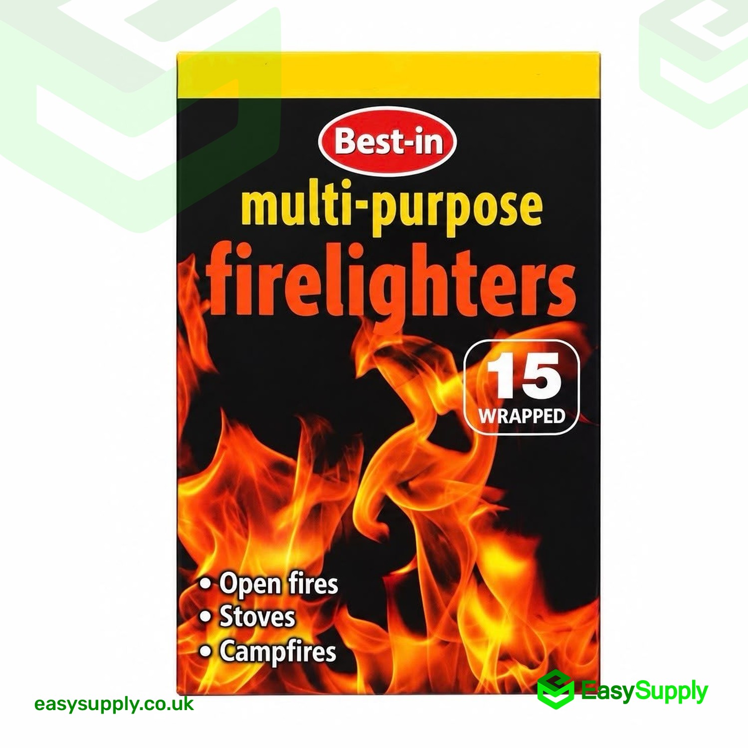 Best-in Multi-Purpose Firelighters (15 Wrapped)