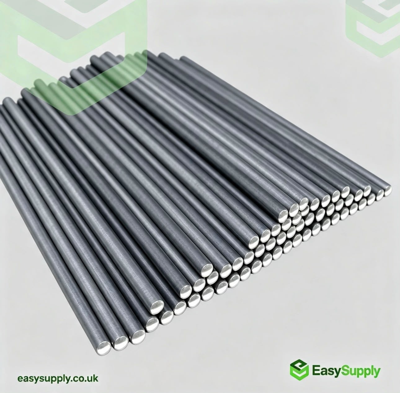 Black paper smoothie straws view 2