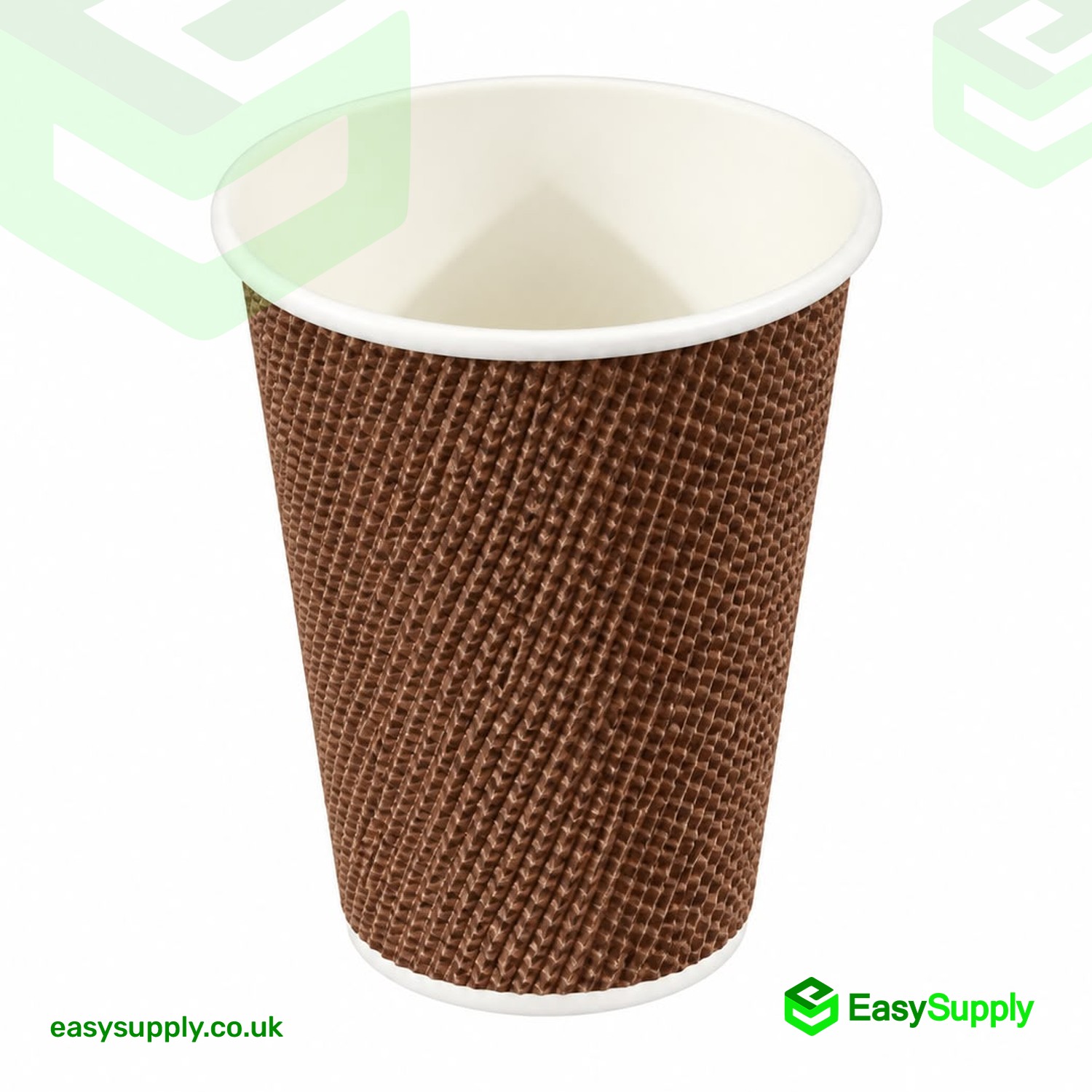 12 oz Brown Dotted Paper Cups 450 Pcs