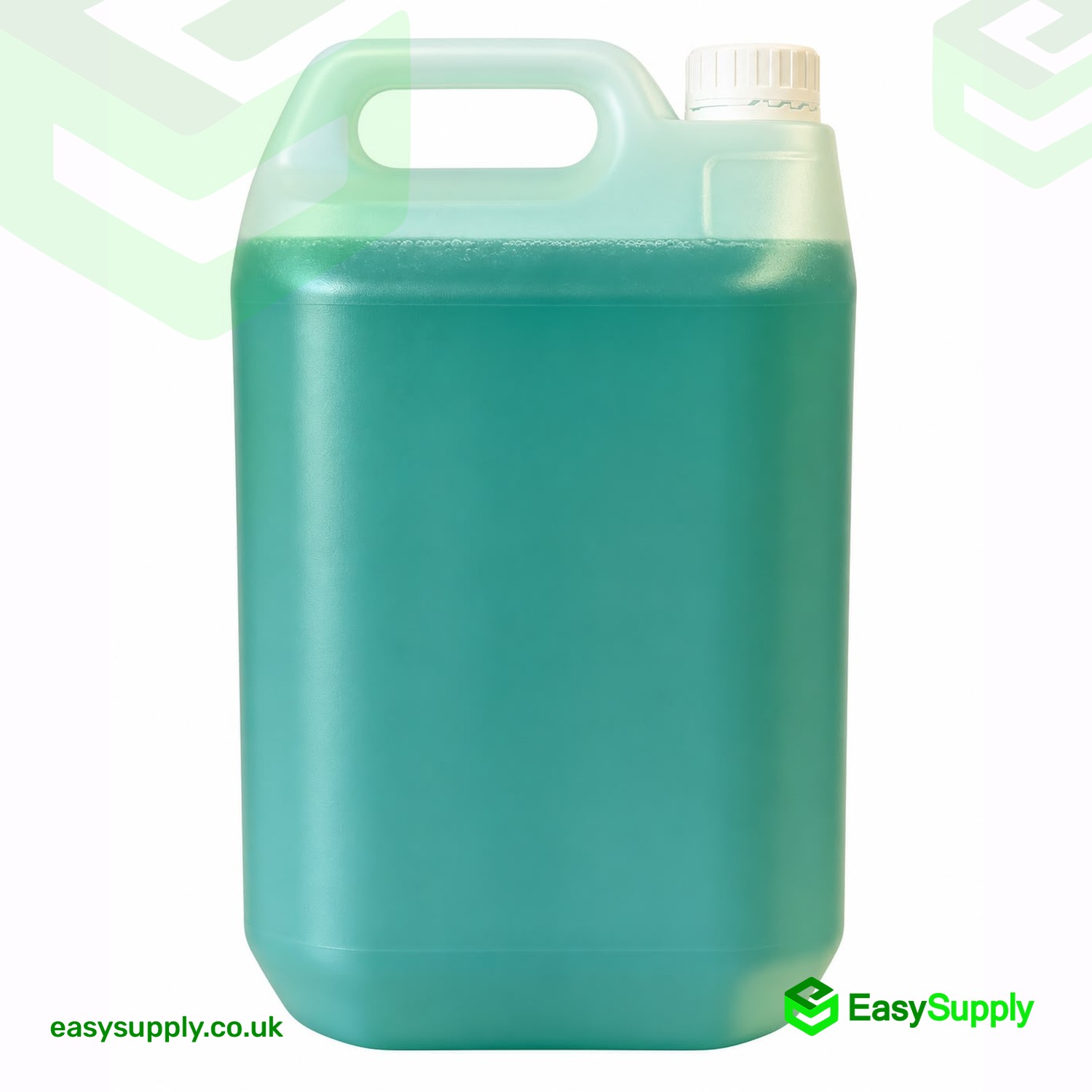 Clean Solutions Platinum washing up liquid 5 litre jerrycan side view with carry handle
