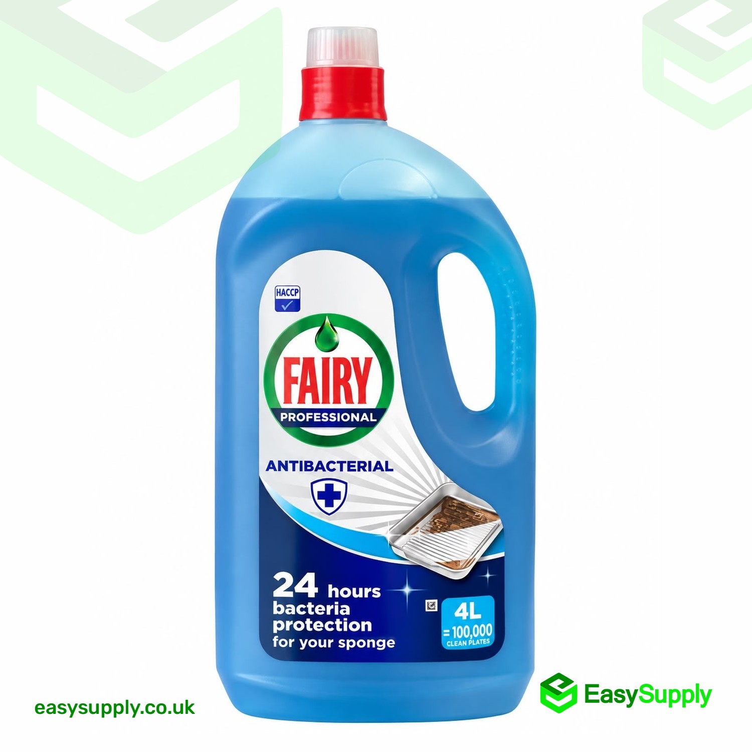 Fairy Professional Antibacterial Washing Up Liquid (2 x 4L)