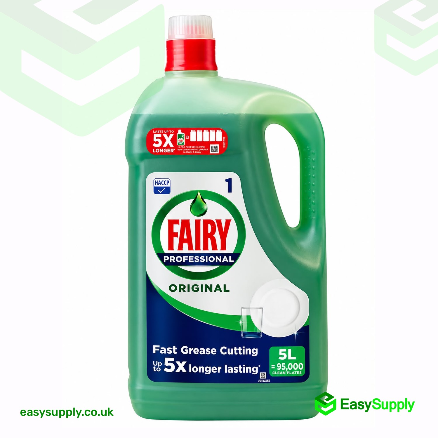 Fairy Professional Original Washing Up Liquid (2 x 5L)