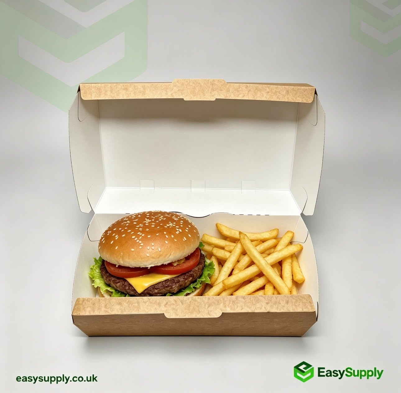 HP10 Takeaway Kraft Lunch Box