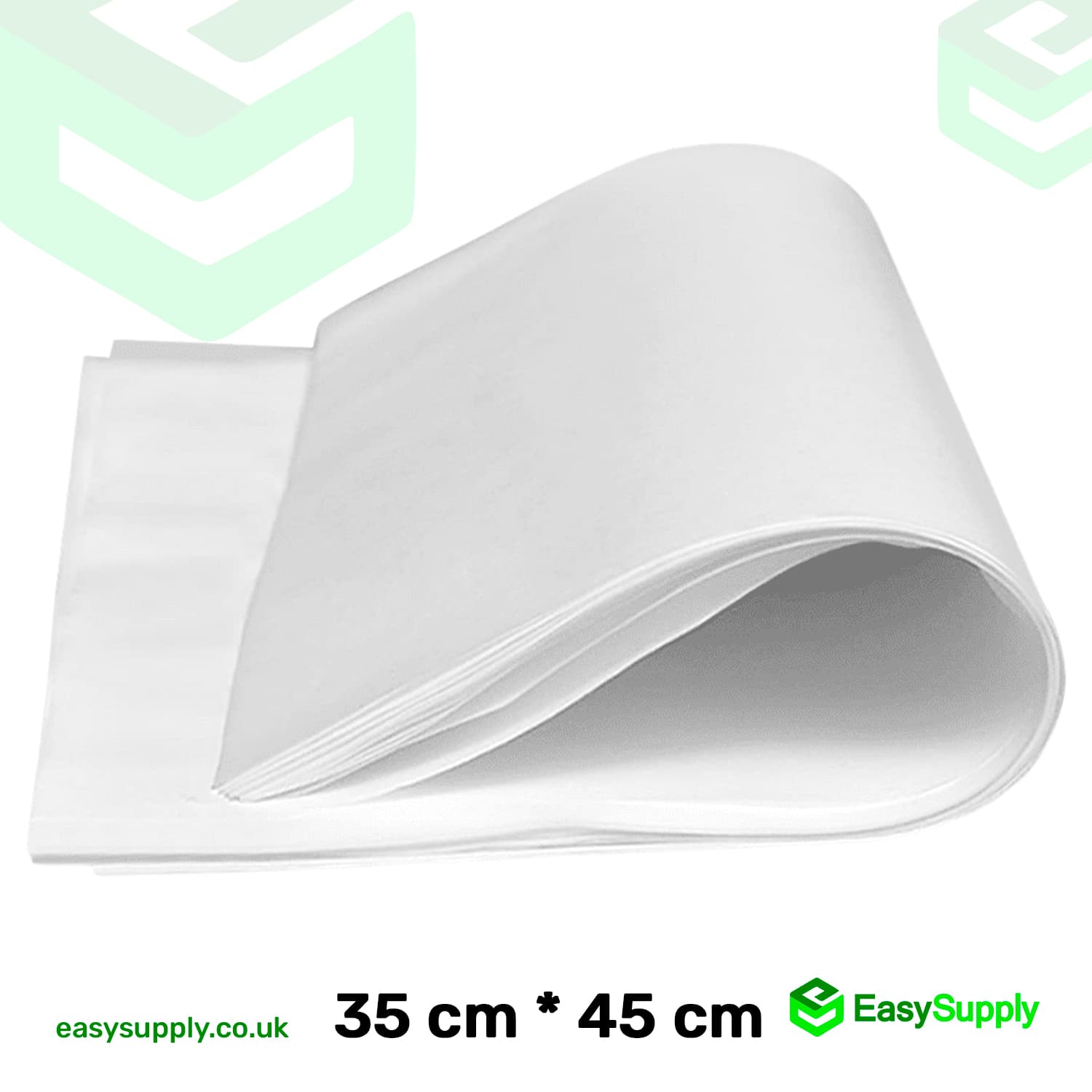 14"×18" Pure Greaseproof Sheets 35cm×45cm