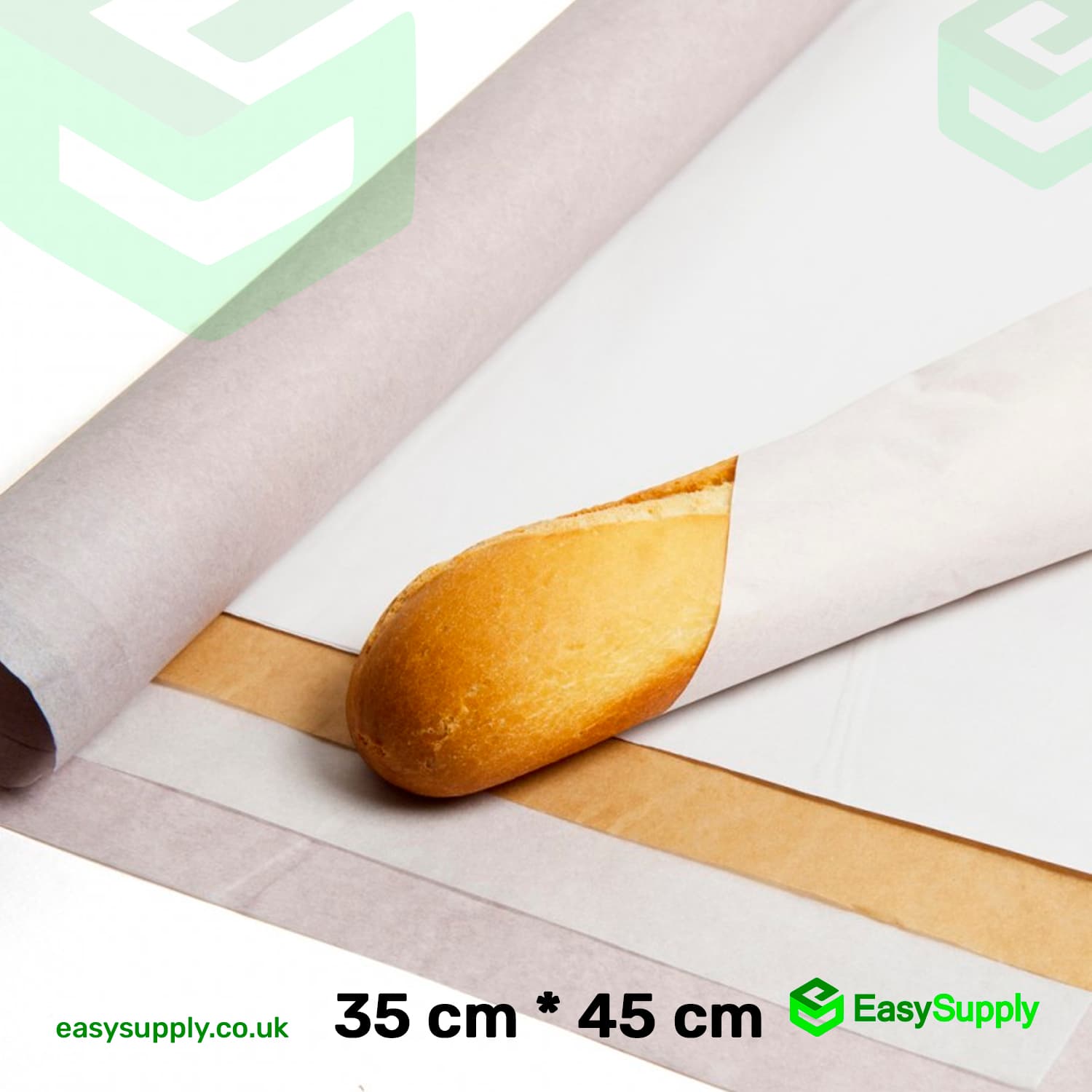 14"×18" Pure Greaseproof Sheets 35cm×45cm - view 2