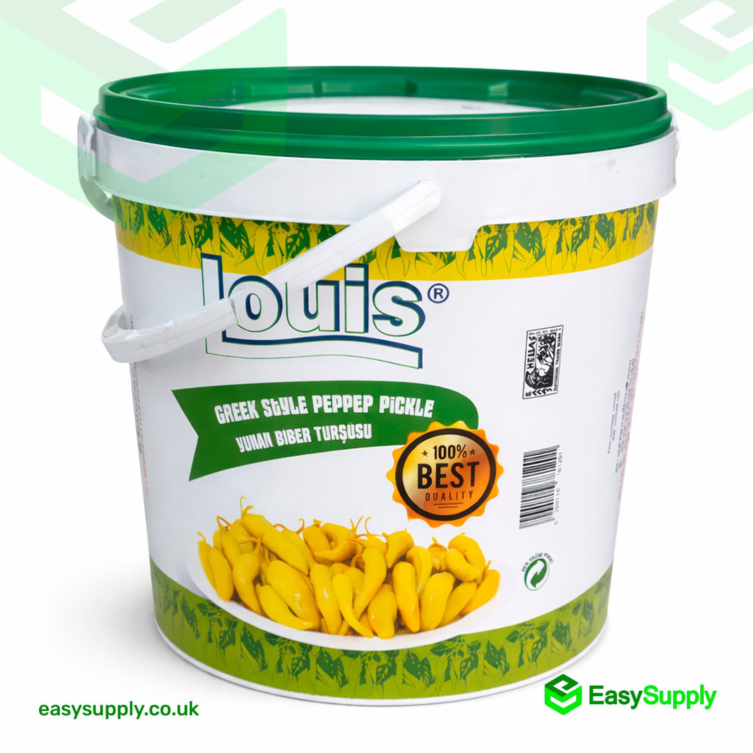 Louis Pepper Pickles Greek Style 11 KG