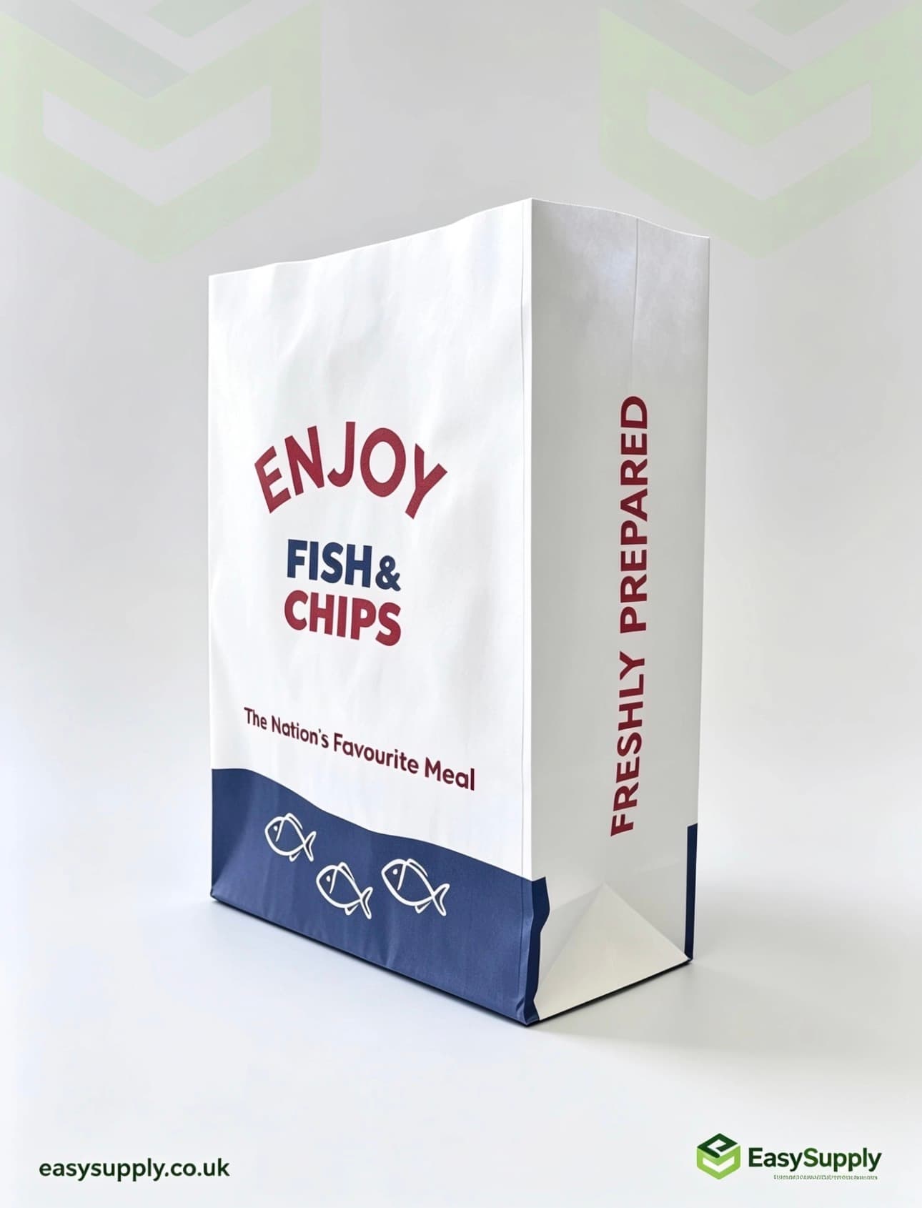 ENJOY Greaseproof Lined SOS 2 Bag 180 x 70 x 230 mm 250 Pcs 