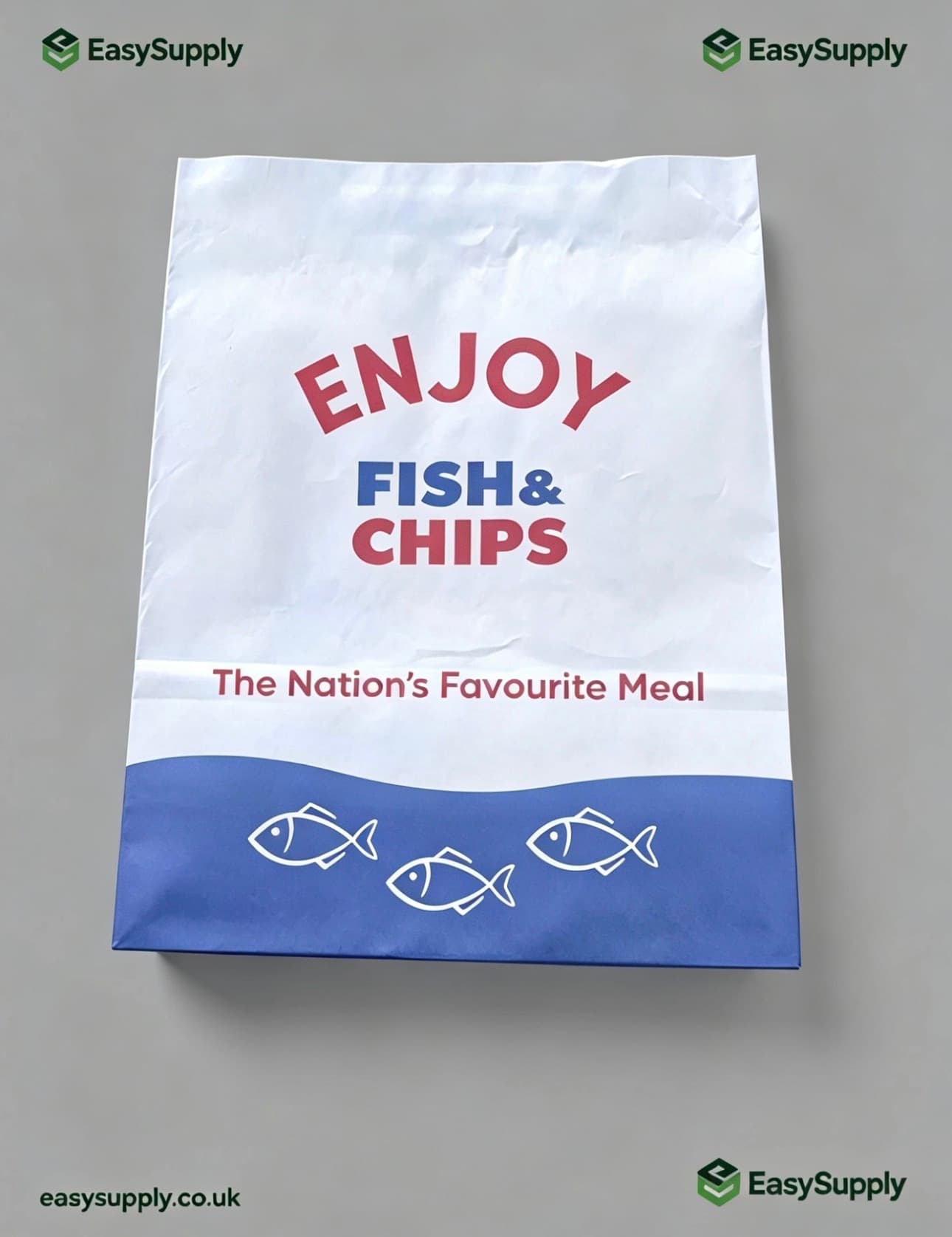 ENJOY Greaseproof Lined SOS 2 Bag 180 x 70 x 230 mm 250 Pcs  - view 3