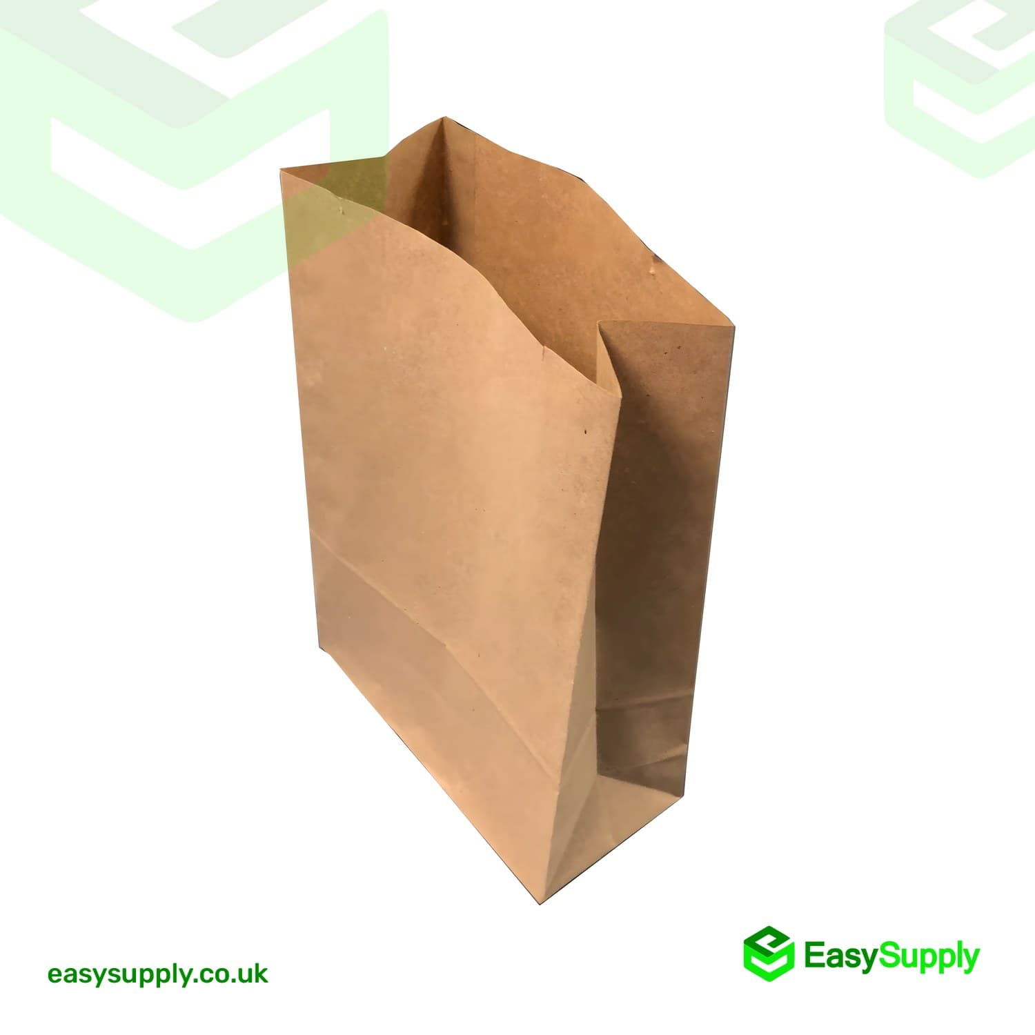 Brown SOS Grab Bag No Handles 250 x 160 x 400mm 100 Pcs  - view 4