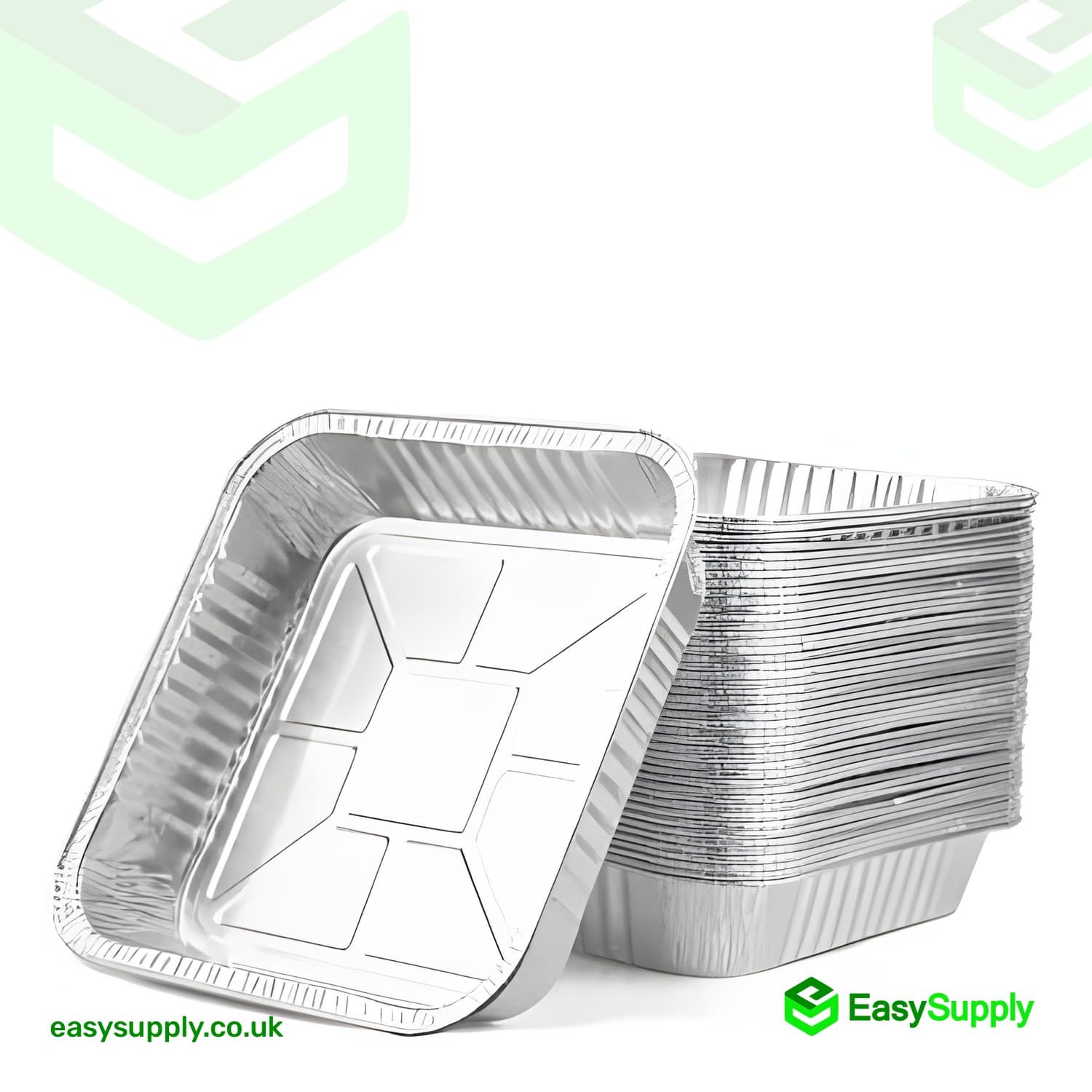 No.9x9 Deep 2” Foil Container  - view 3