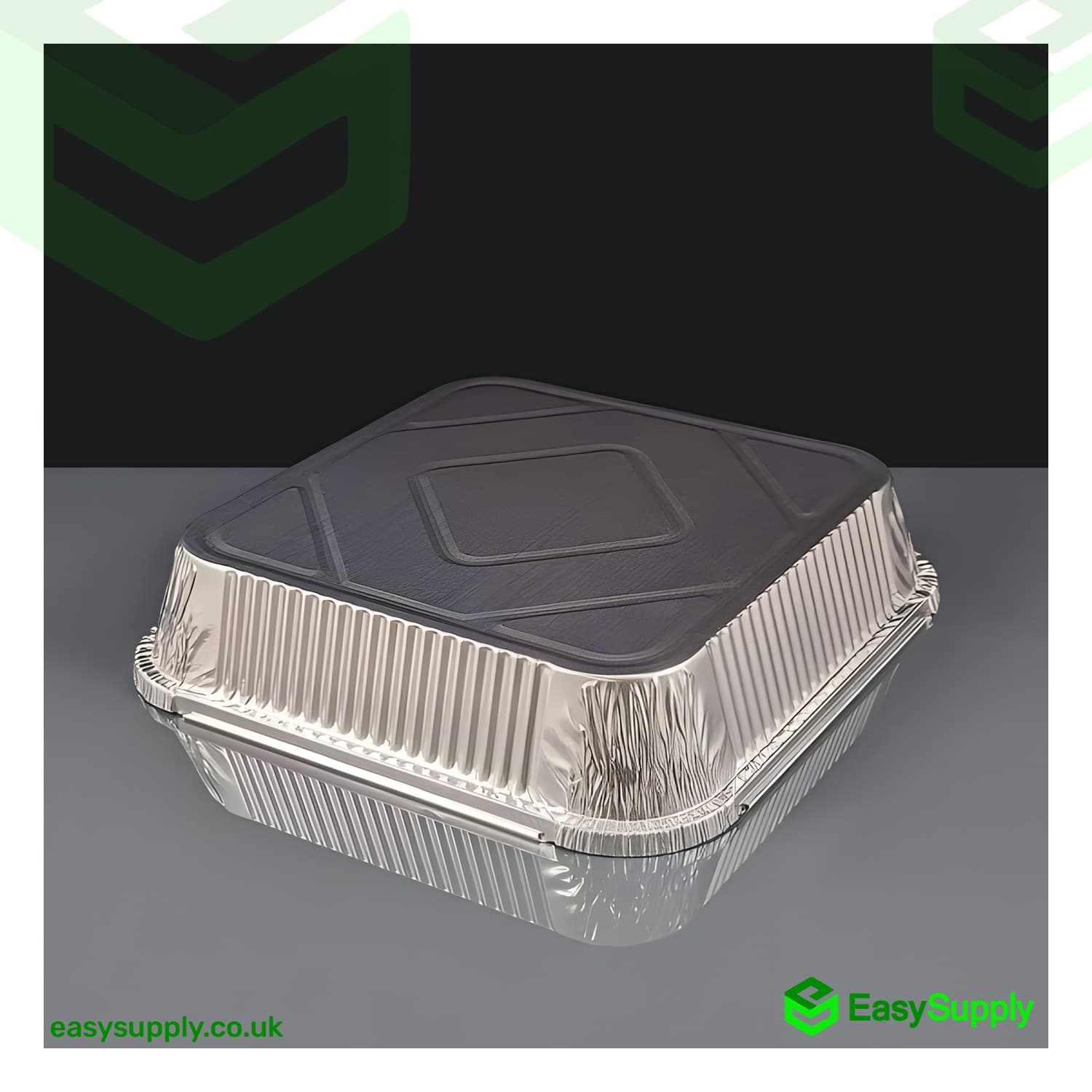 No.9x9 Deep 2” Foil Container  - view 5