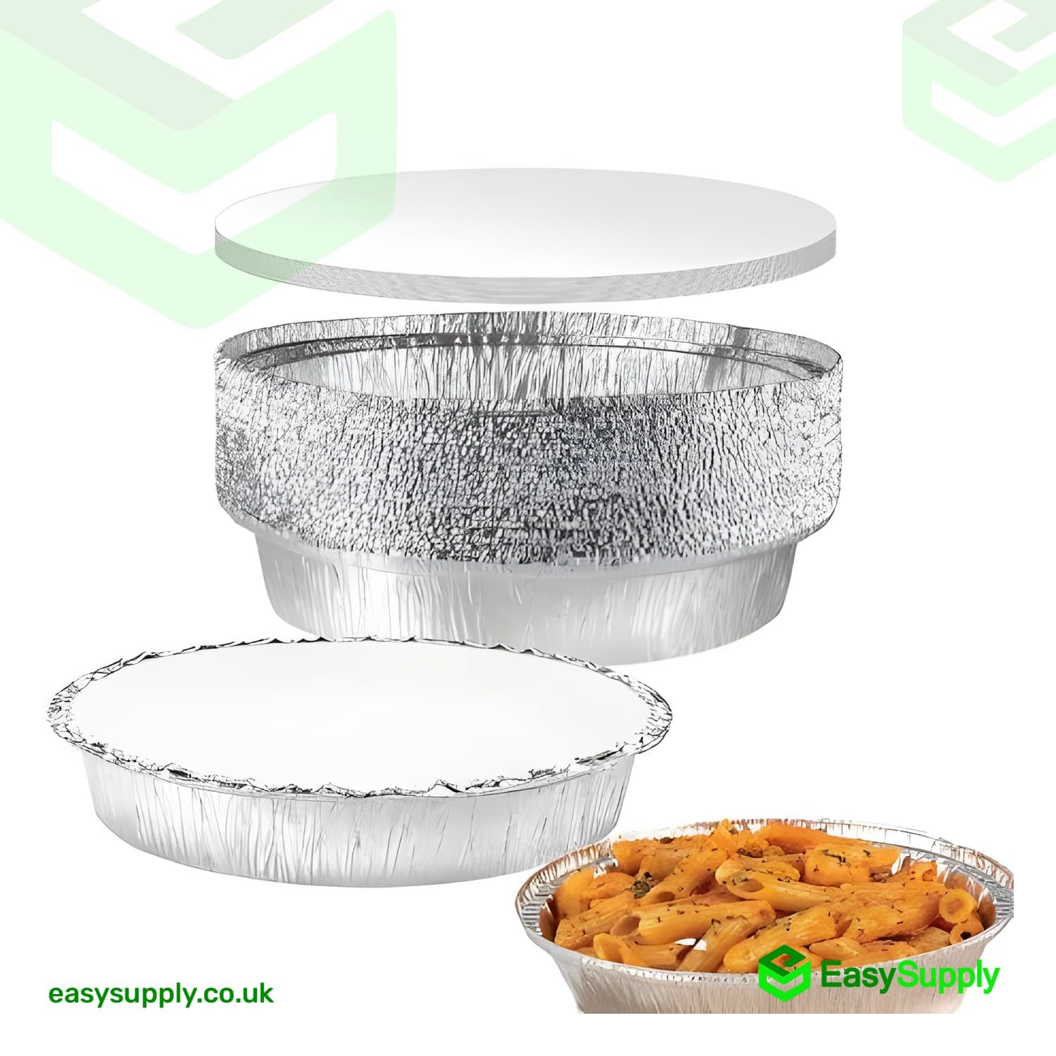 No.12 Round  Foil Containers