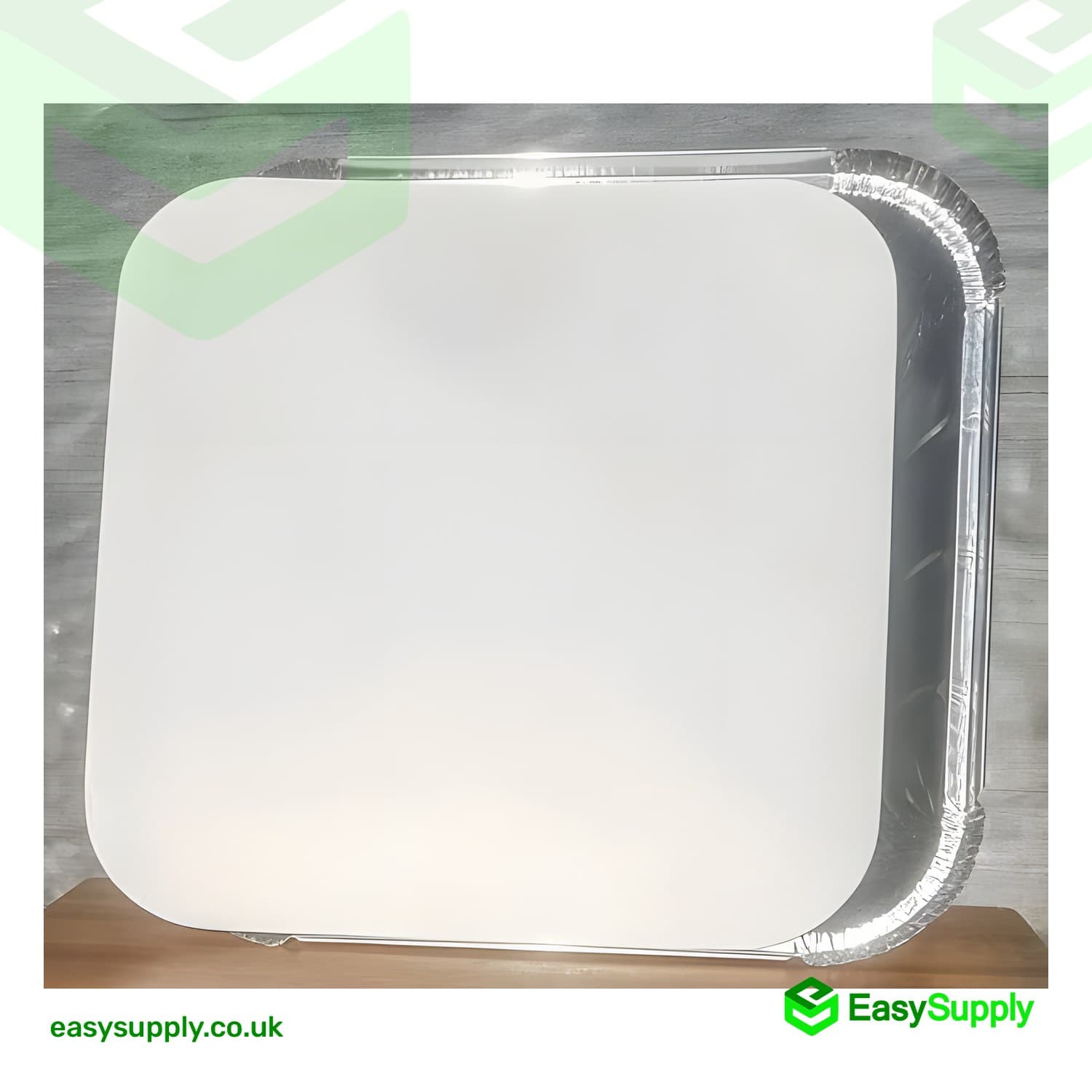 No.9 Heavy Poly Coated Foil Container Lids - view 2