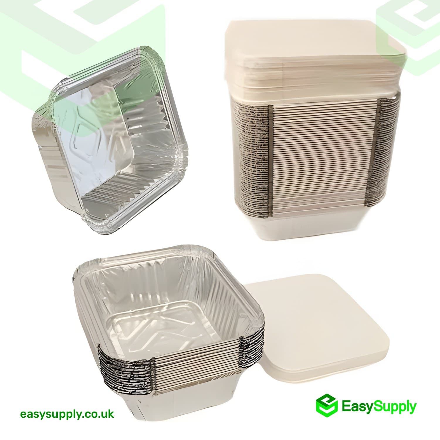 No.2 Std Poly Coated Foil Container Lids - view 3