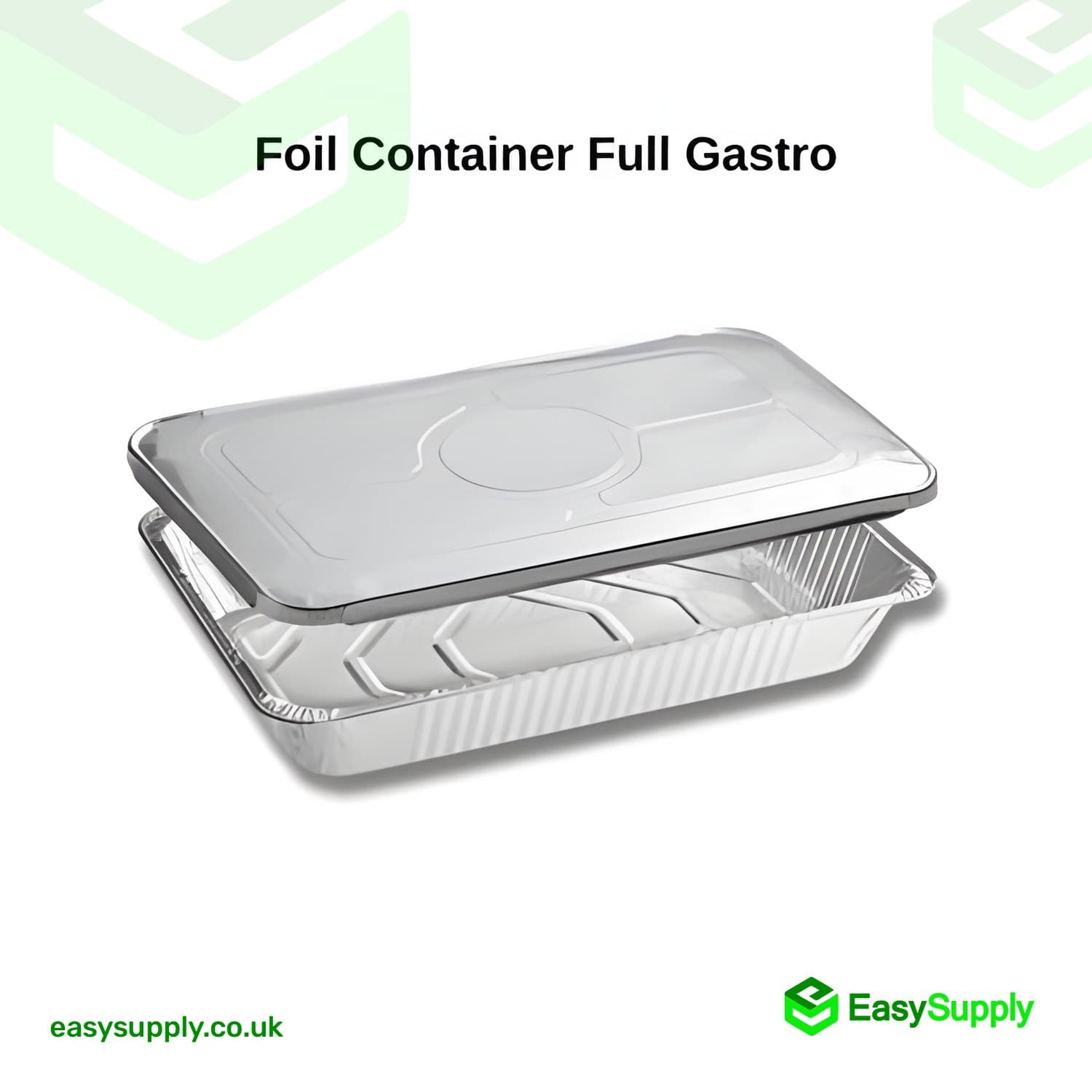 Full Gastro Foil Lids 50 Pcs Container Lids