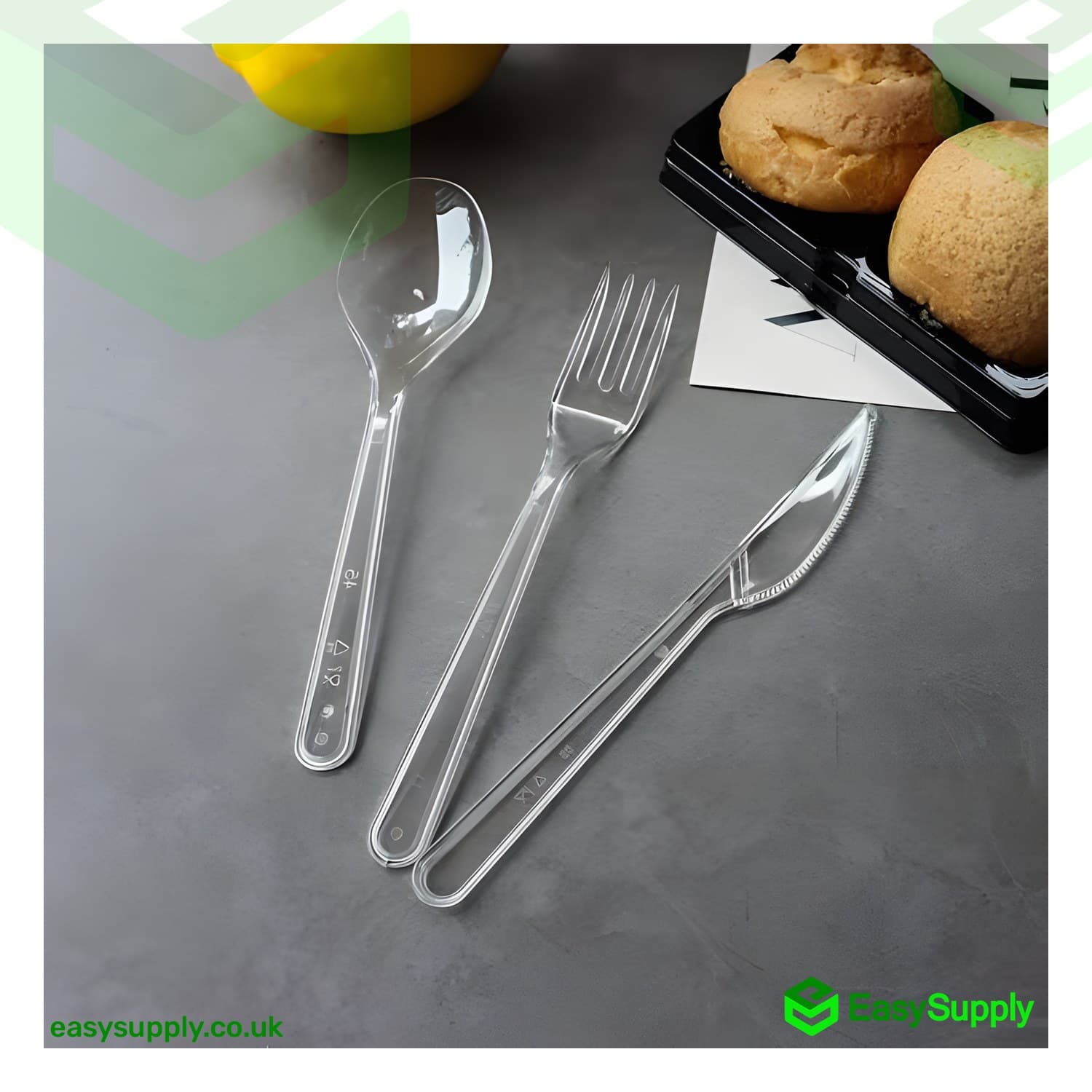 Ps Clear Spoon Heavy Duty - Reusable 180mm  - view 4