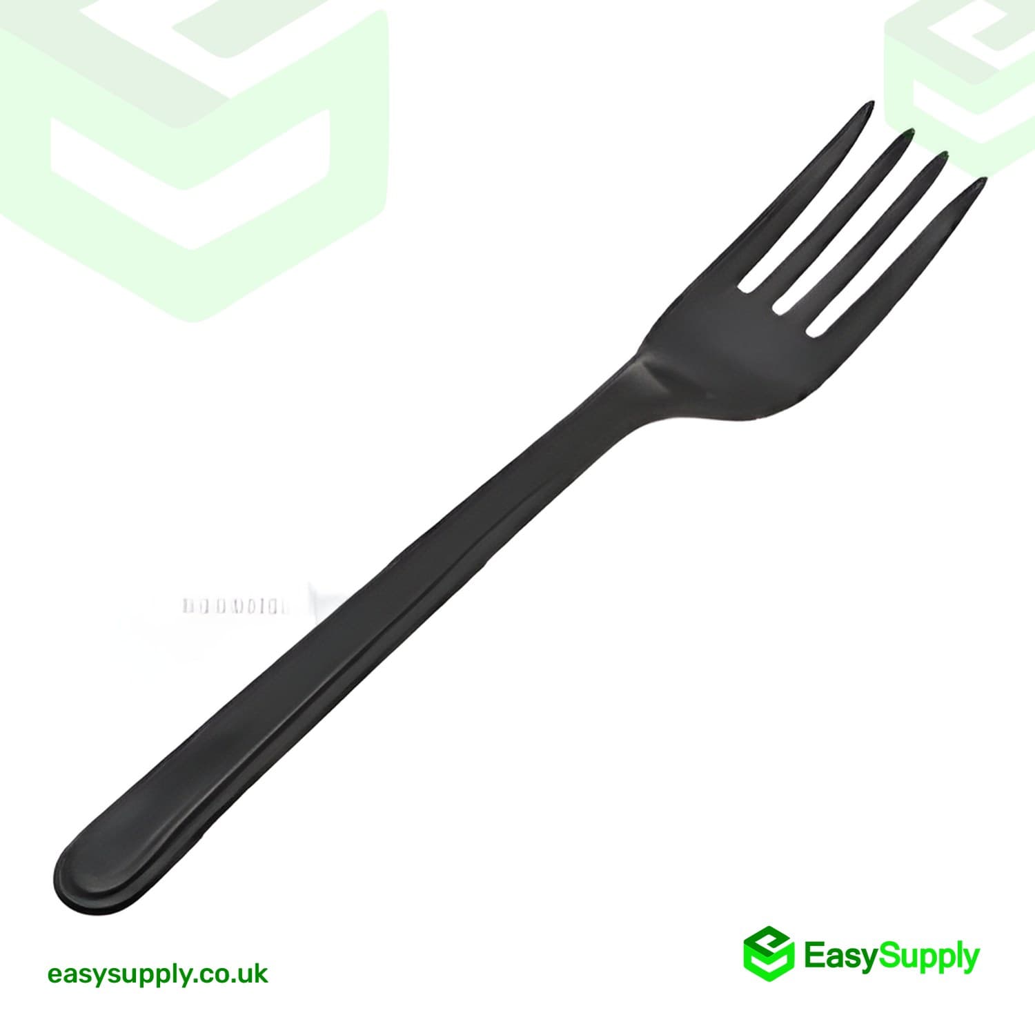 Black Reusable Heavy Duty Forks 180 mm  - view 3