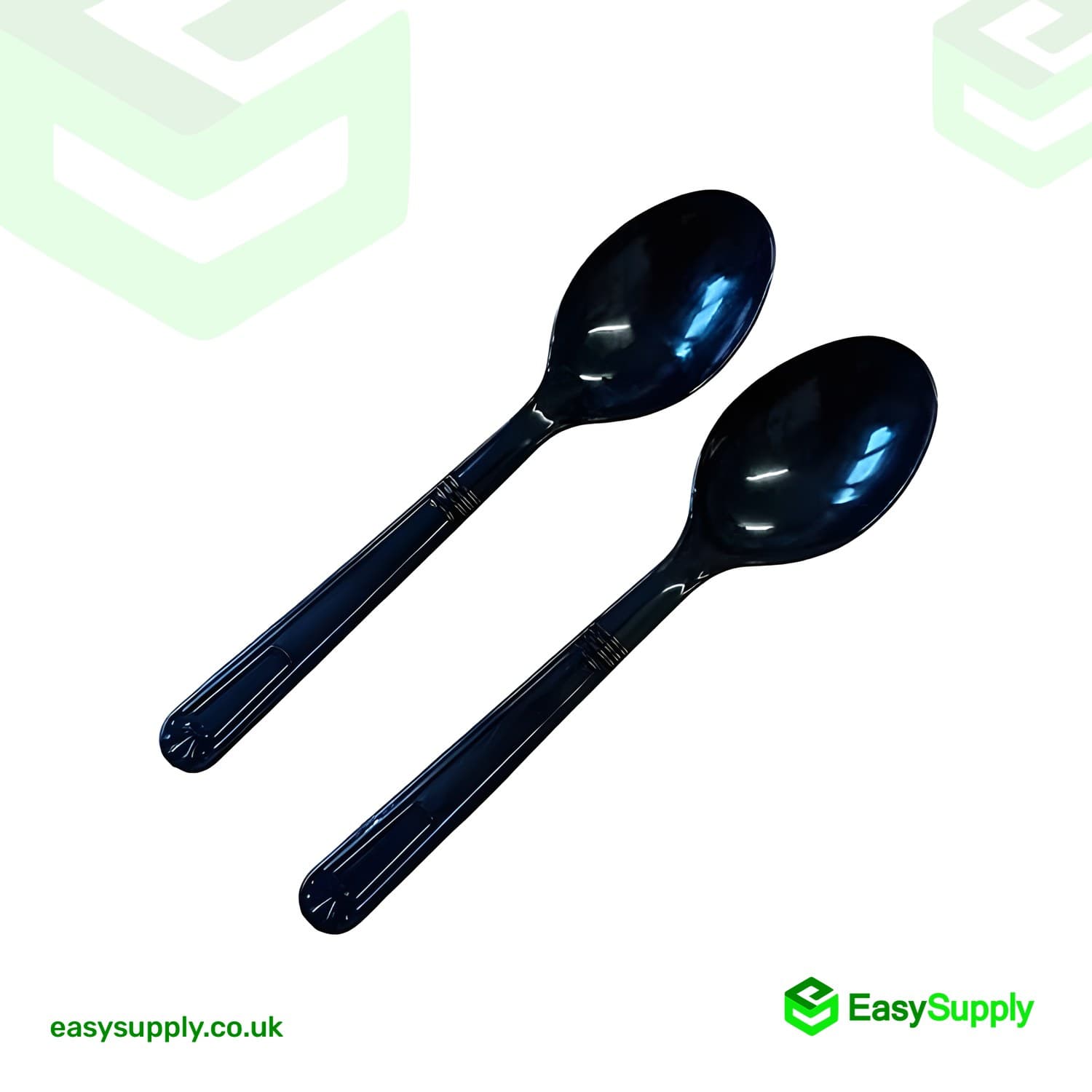 Black Reusable Heavy Duty Spoon 180 mm  - view 3