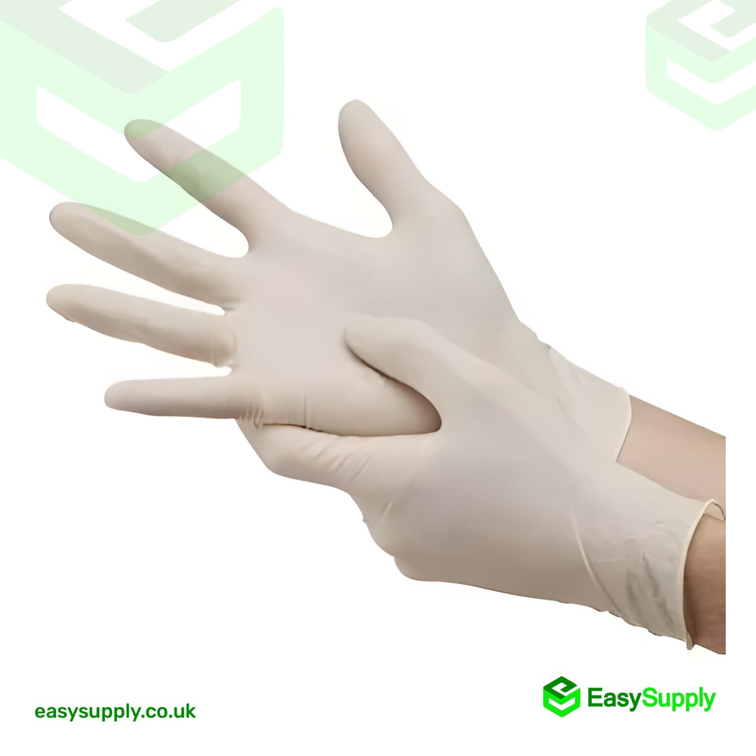Small Latex Powder Free Gloves - view 2