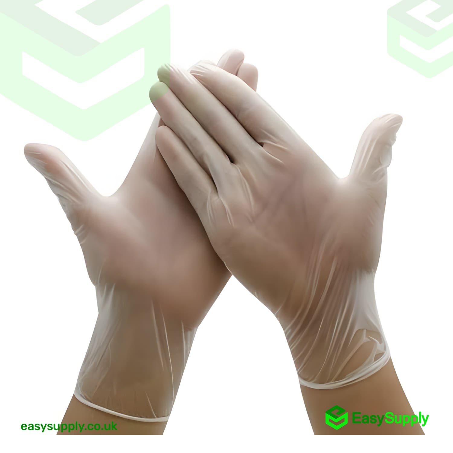Clear Latex Powder Free Gloves Medical Large