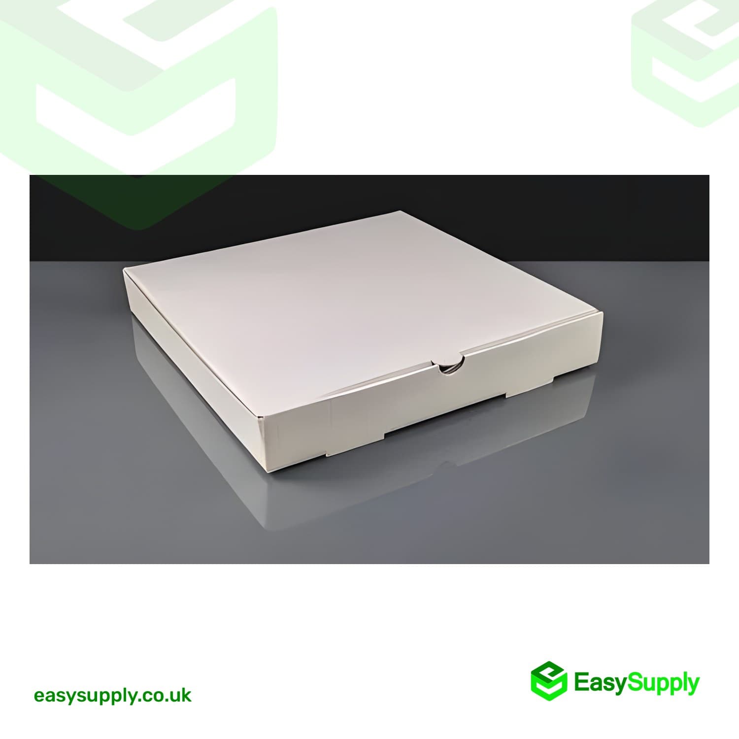 13" Plain White Premium Quality Pizza Boxes 45 Pcs - view 3