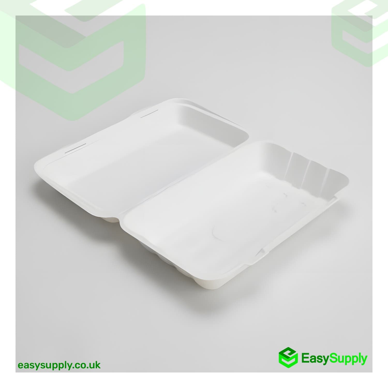 Medium Bagasse Fish & Chips Boxes 200 Pcs 