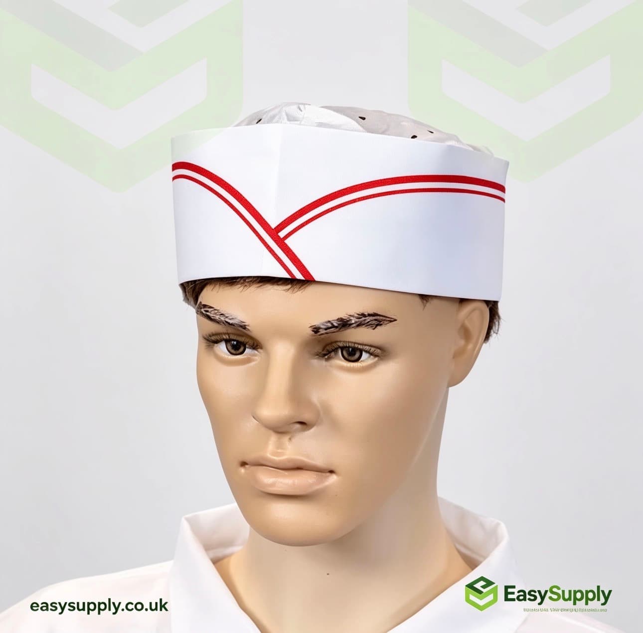 Chef Hat 10 x 100 Pcs Red Line  - view 3