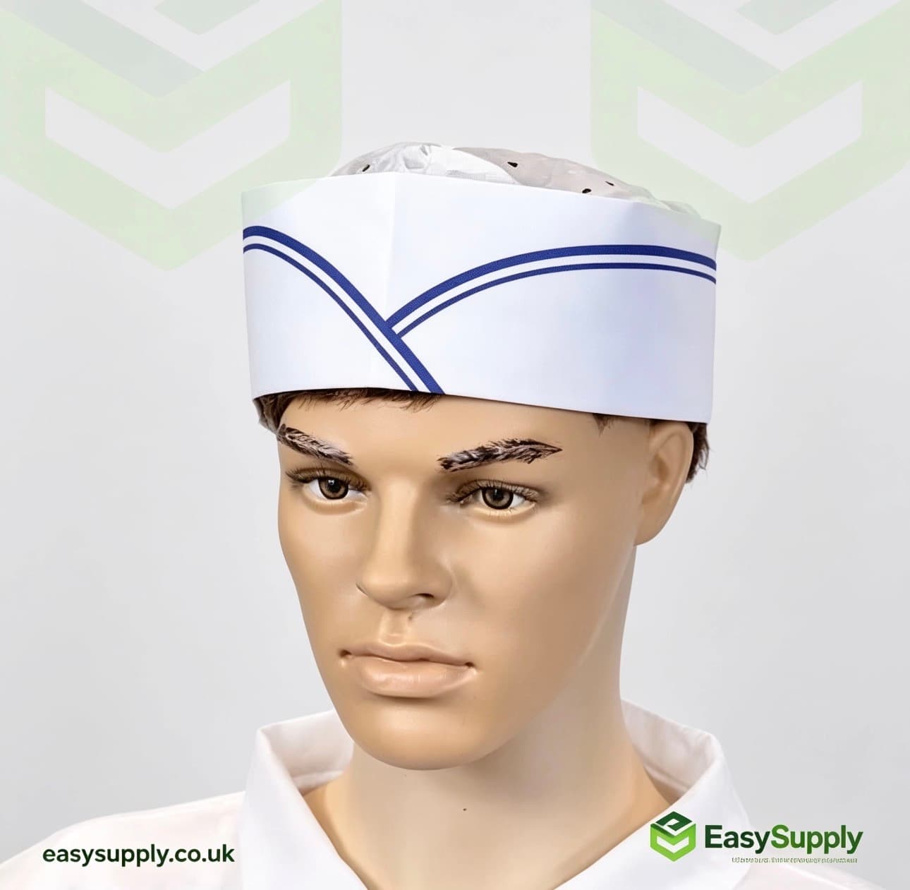 Chef Hat 10 x 100 Pcs Blue Line  - view 3