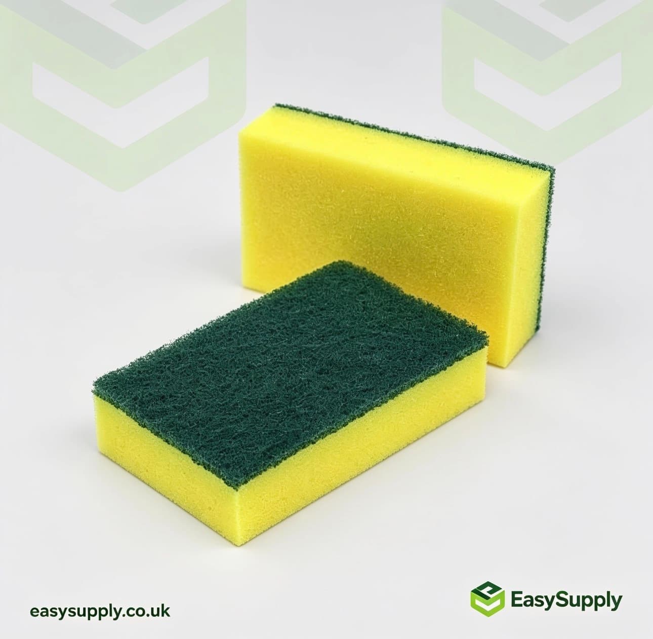 Sponge Scourers Yellow Green 1x6 Pack  - view 6