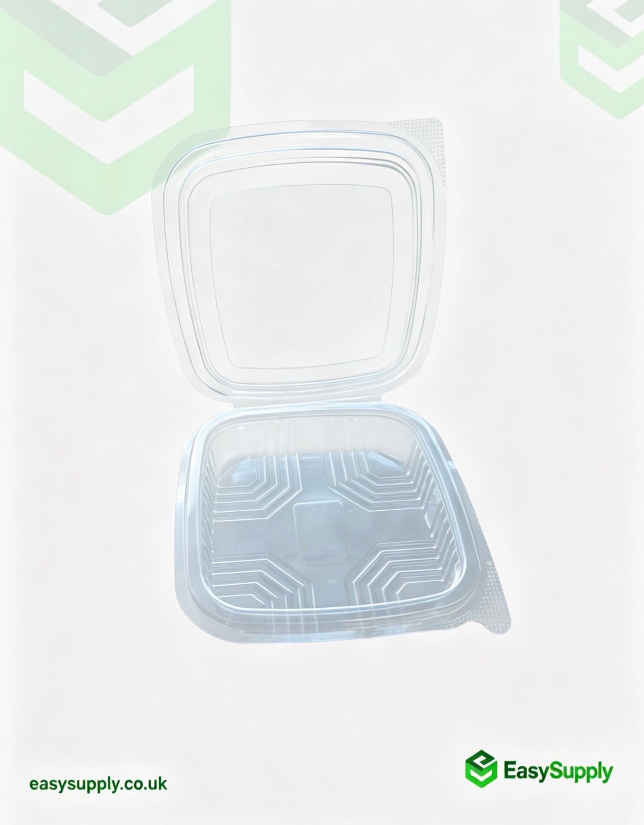 150 cc Clear Hinged Plastic Containers HD - view 5
