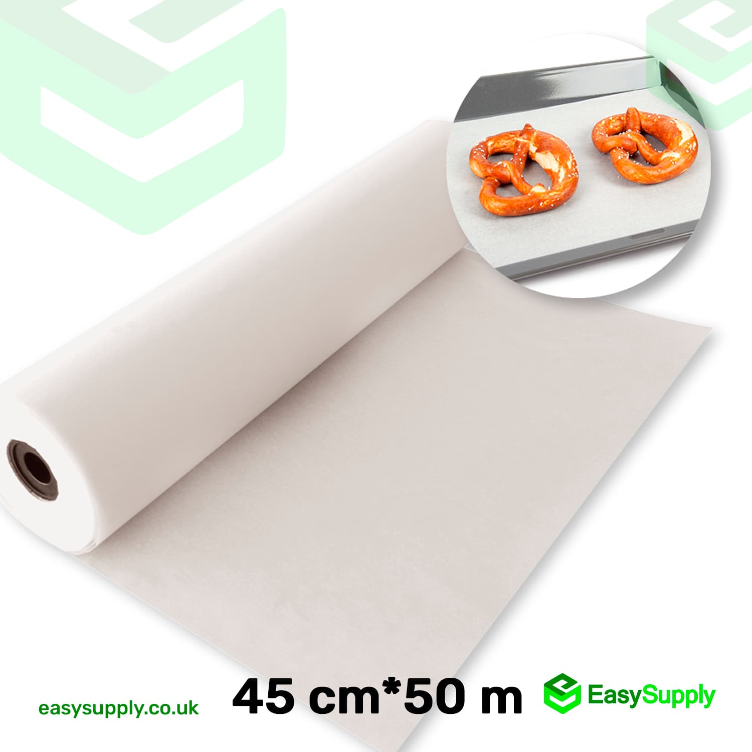 Baking Parchment Paper Roll 6 Rolls 45 cm x 50 mt - view 3