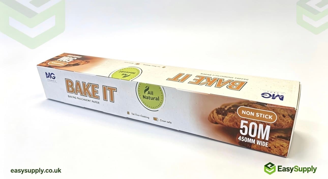 Baking Parchment Paper Roll 6 Rolls 45 cm x 50 mt