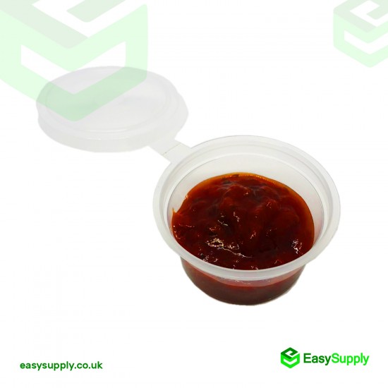 1 Oz Hinged Sauce Pots