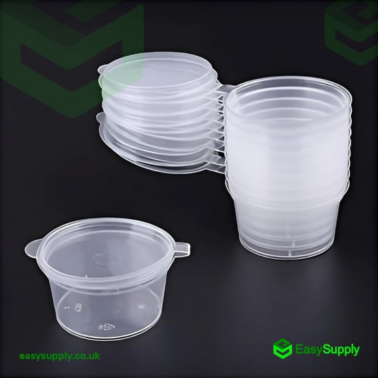 1 Oz Hinged Sauce Pots