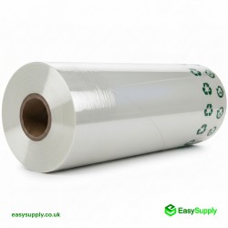 Very Tacky Pallet Wrap Clear 17 Micron 400 mm Extended Core 6 Roll