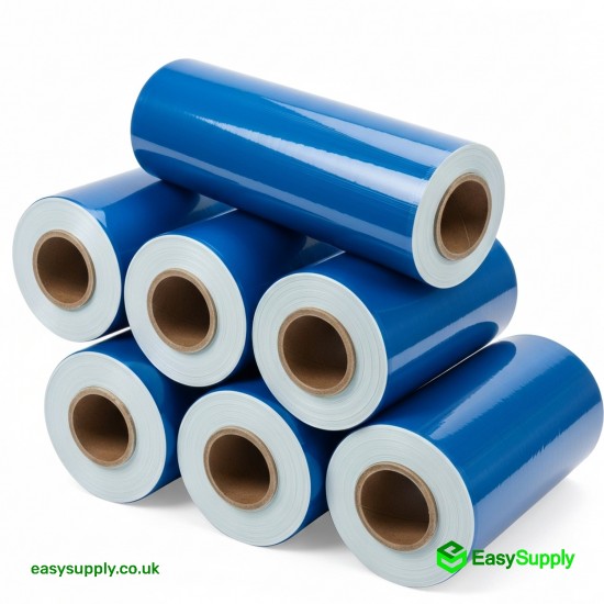 Pallet Wrap Blue Tint Very Tacky 17 Micron 400 mm Extended Core 6 Roll