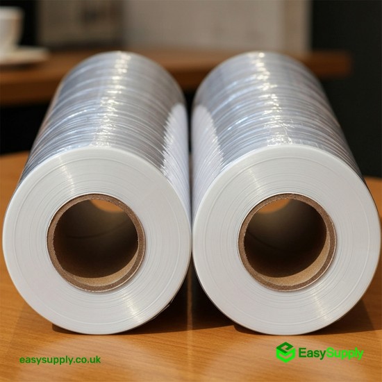 Very Tacky Pallet Wrap Clear 12' Mu Vtss 400 mm Extended Core 6 Roll