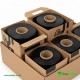 Black Machine Pallet Wrap 500 mm 250 % Stretch Contain Minimum 30% Recycle 16 kg Roll, 1.6 kg Core