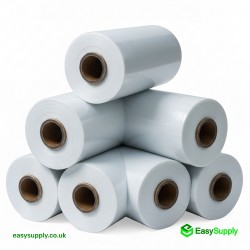 Very Tacky Pallet Wrap Clear 12 Micron 400 mm Extended Core 6 Roll