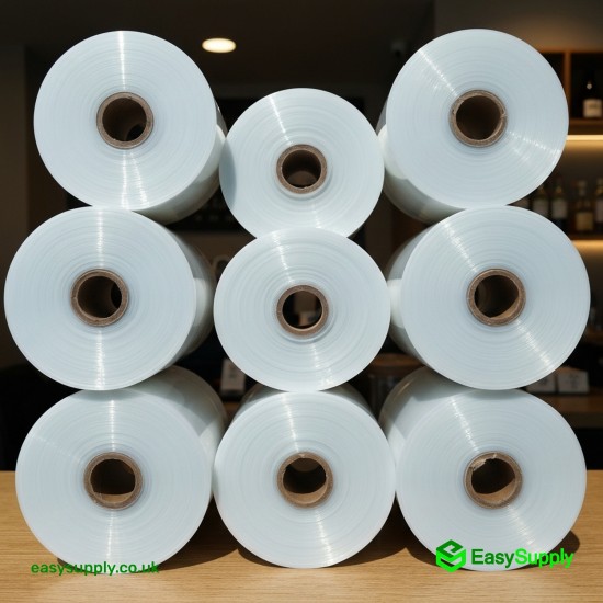 Very Tacky Pallet Wrap Clear 12 Micron 400 mm Extended Core 6 Roll