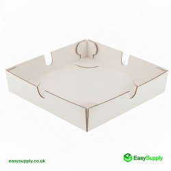 16 Plain White Premium Quality Pizza Boxes 45 Pcs