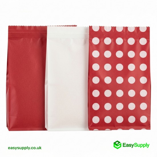 ENJOY Greaseproof Lined SOS 3 Bag 250 x 80 x 230 mm 250 Pcs Greaseproof Paper