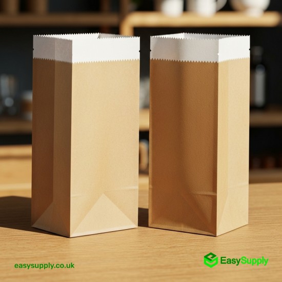 ENJOY Greaseproof Lined SOS 3 Bag 250 x 80 x 230 mm 250 Pcs Greaseproof Paper