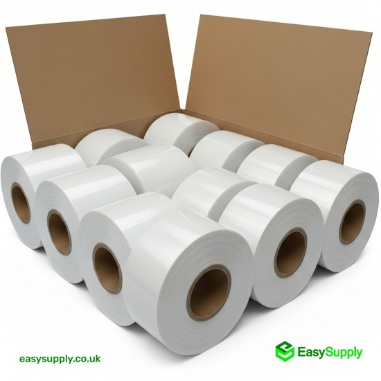 Machine Pallet Wrap 17 Micron 500 mm 250% Film Strech 16 kg Core:2 kg 30% Recycled