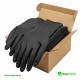 X-large Black Nitrile Powder Free Gloves
