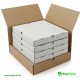 20 Plain White Premium Quality Pizza Boxes 45 Pcs