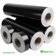 20 Micron Black Opaque Tacky 400 mm Extended Core 6 Rolls Pallet Wrap