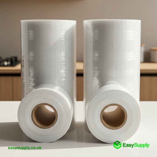 Pwt 20700 Very Tacky Pallet Wrap Clear 20 Micron 400 mm Extended Core 6 Roll