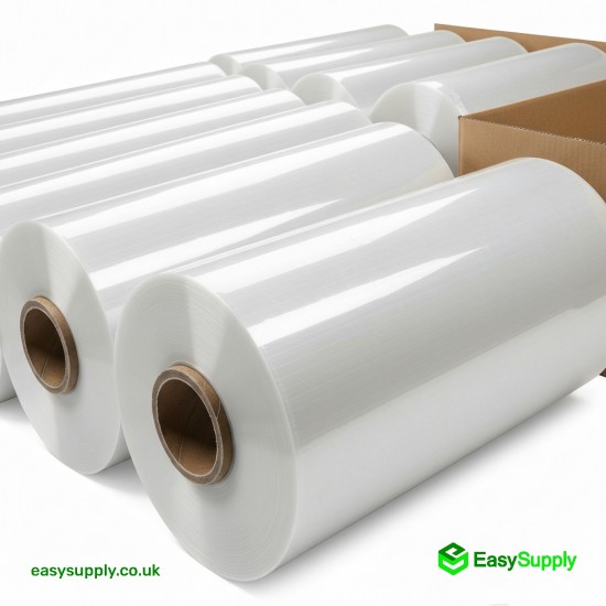 Pwt 20700 Very Tacky Pallet Wrap Clear 20 Micron 400 mm Extended Core 6 Roll