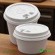 8 oz White Ripple Cup Lids 500 Pcs Cups